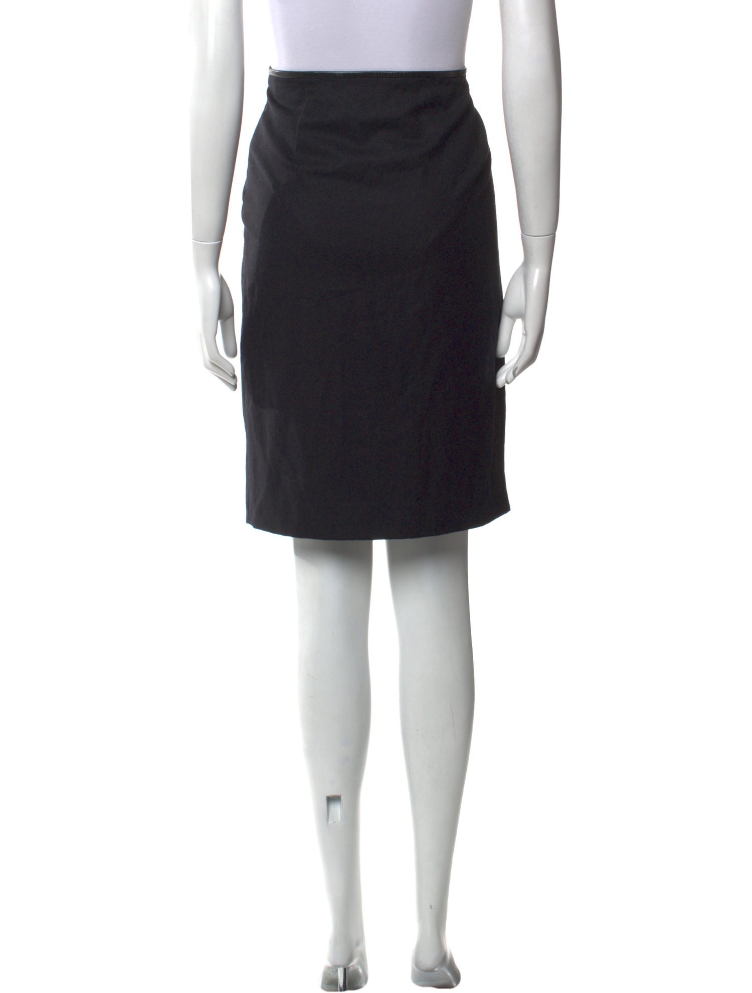 Jil Sander Virgin Wool Knee-Length Skirt